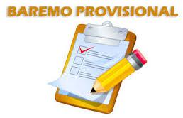 baremo provisional
