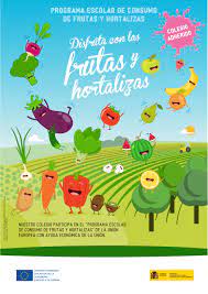Consumo de frutas en el cole CARTEL