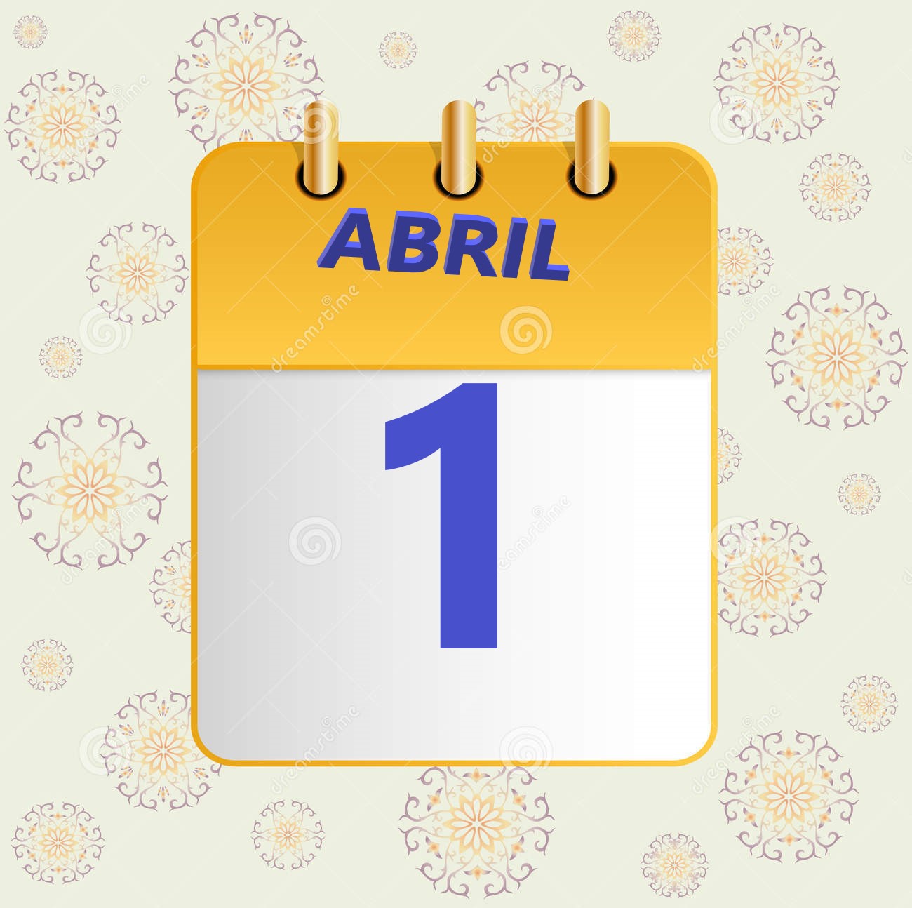 hoja 1 de abril