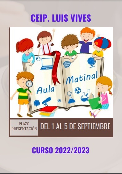 Aula matinal 22 23 septiembre