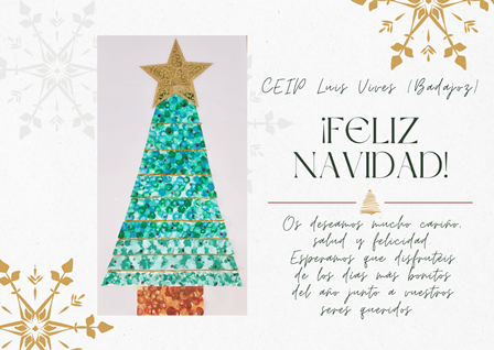 felicitación navidad 2022 cole