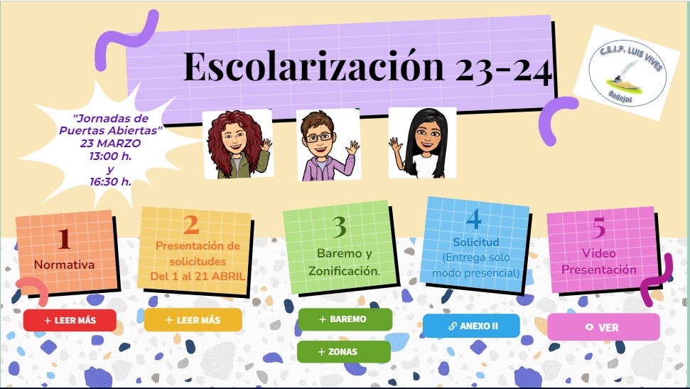 escolarización 23 24