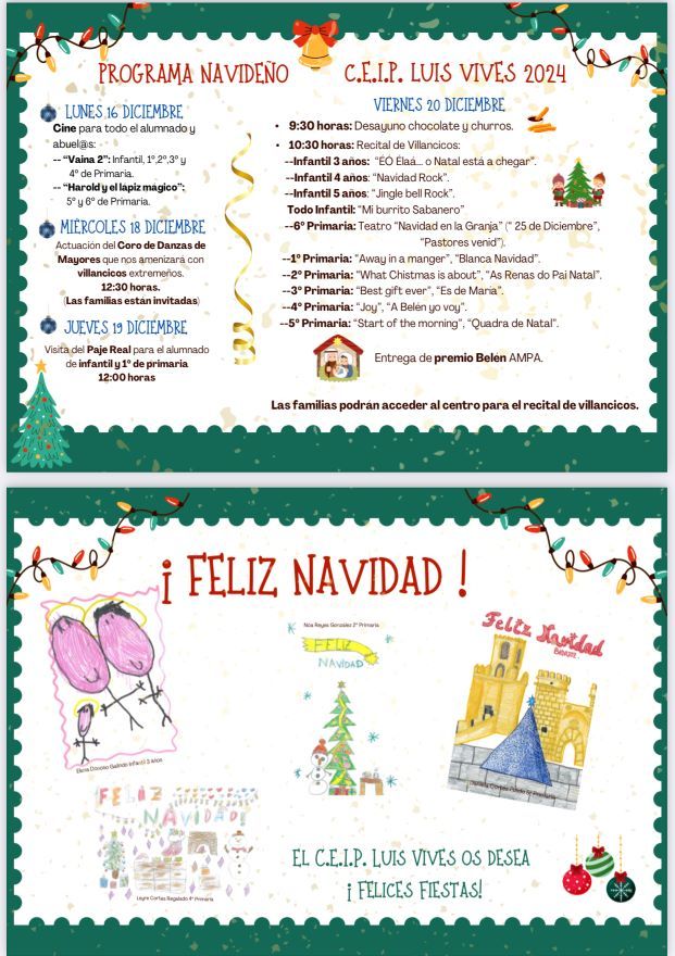 Programa Navideño 2024