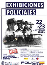 Exhibición policia nacional
