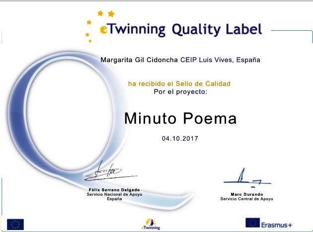 Sello de calidad 2016